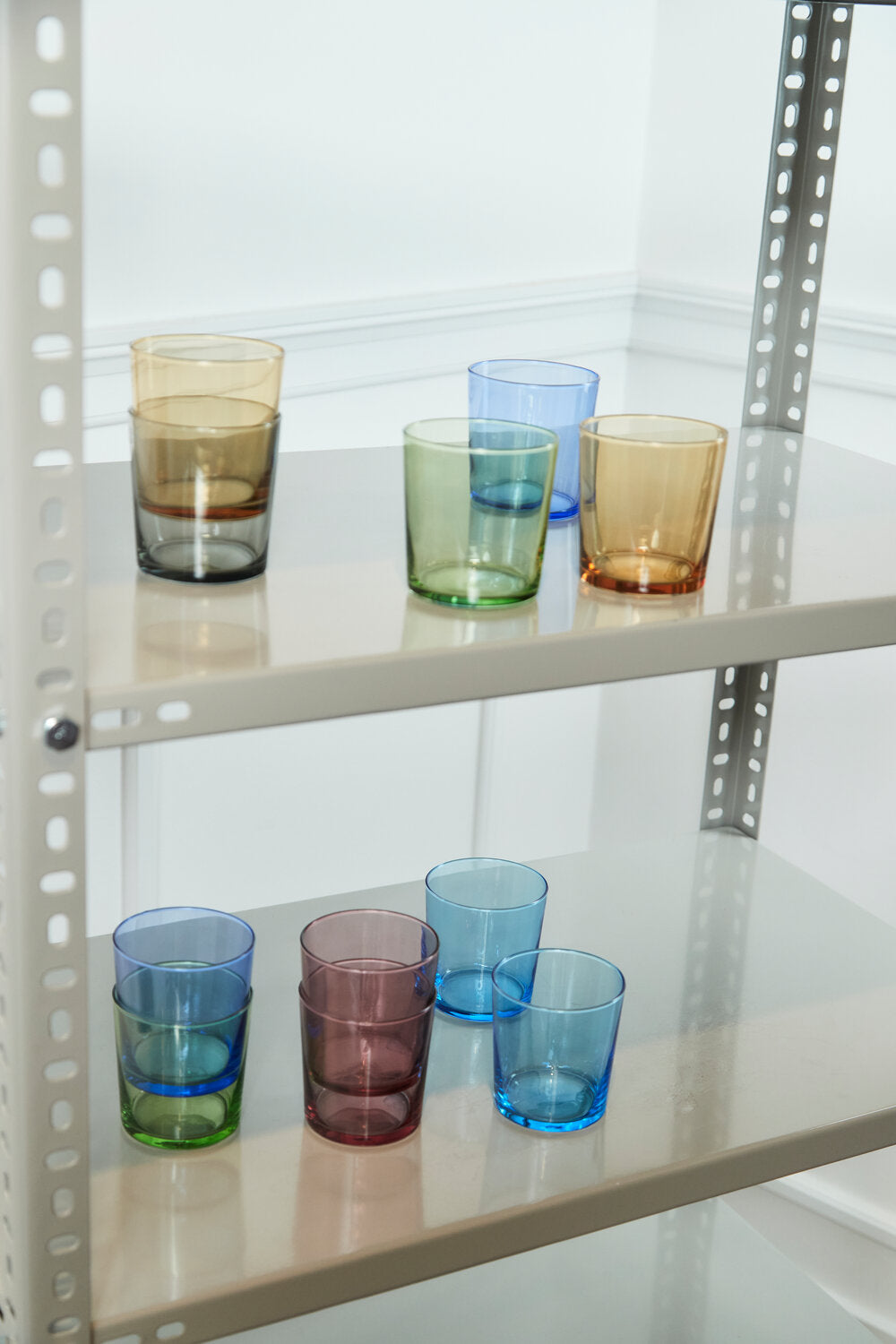 Aida Farvet drikkeglas, 6 stk - 34,5 cl. - Bahne